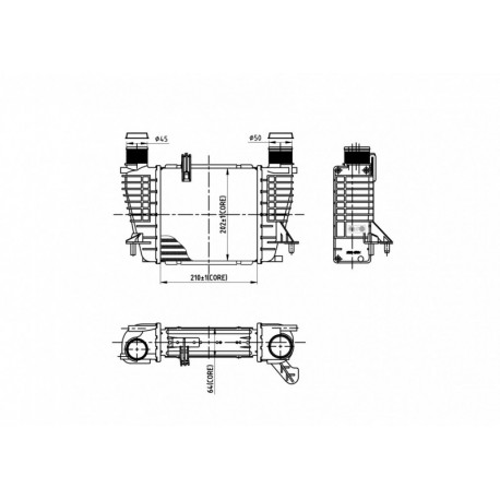 INTERCOOLER CLIO 1.5DCI 05- 14461-9U20A