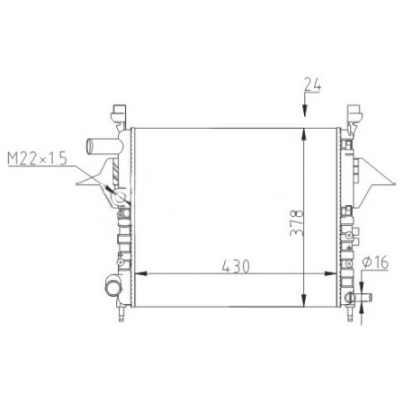 HŰTŐSZEKRÉNY TWINGO 1.2 96- 7701042436
