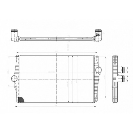 INTERCOOLER VOLVO XC 90 02- 30741579