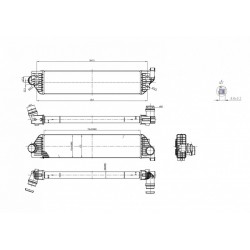 INTERCOOLER OPEL MOVANO B 2010- MASTER 2010- 144960015R