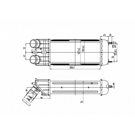 INTERCOOLER PEUG.207 1.4HDI 06- 0384.J4