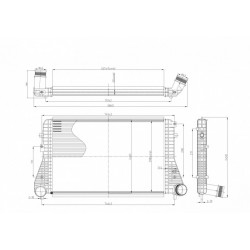 INTERCOOLER A3 1.6TDI 03- 1K0.145.803AS