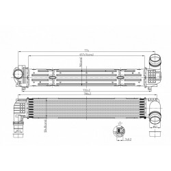INTERCOOLER MEGANE 2.0DCI 08- 14496-0023R
