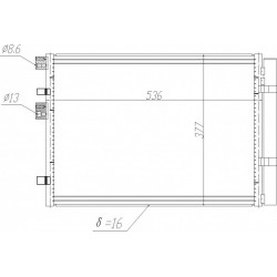 HYUNDAI I20 LÉGKONDICIONÁLÓ RADIÁTOR 09- 976064P700