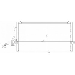 CARISMA LÉGKONDICIONÁLÓ RADIÁTOR 06/95- MB958166