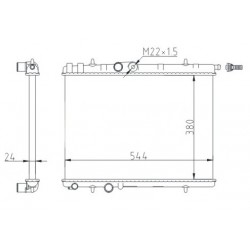 HŰTŐ PEUGEOT 206 1.4 98-02 133038