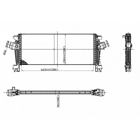 CRUZE 1.4I TURBÓ HŰTŐ 09- 1302148