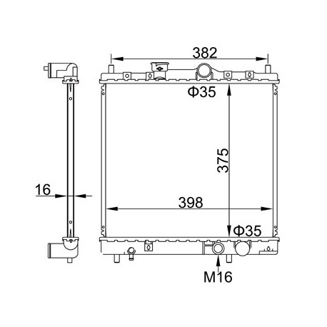 LANCER 1.5I HŰTŐ 92-96 DMX102070