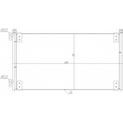 LÉGKONDICIONÁLÓ RADIÁTOR PUNTO 1.2 16V 99- 46745054