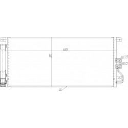 CHEVROLET/GMC LÉGKONDICIONÁLÓ HŰTŐ 13- 1850274