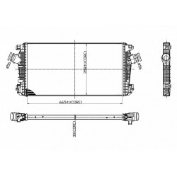 INTERCOOLER ASTRA J 2.0CDTI 10- 1302133