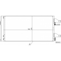 LÉGKONDICIONÁLÓ RADIÁTOR DUCATO 2.3JTD 06- 1344098080