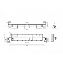 INTERCOOLER DB W639 VIANO 03- 6395010201