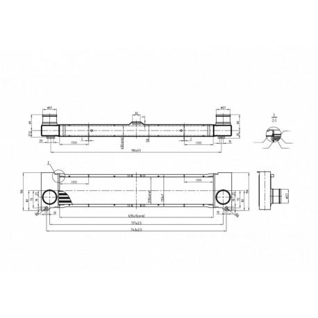 INTERCOOLER DB W639 VIANO 03- 6395010201