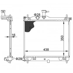 HYUNDAI I10 1.1CRDI HŰTŐ 08- 25310-0X000