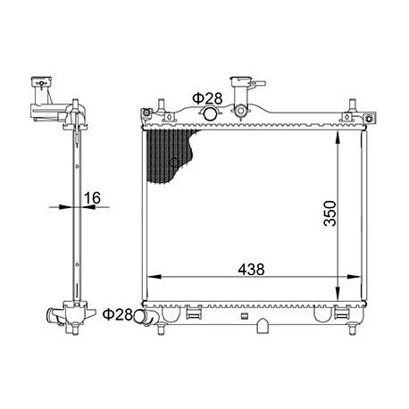 HYUNDAI I10 1.1CRDI HŰTŐ 08- 25310-0X000