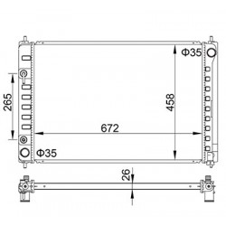 NISSAN MURANO HŰTŐ 08- 21460-1AA0A