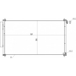 HONDA CR-V 2.4I 12- HONDA CR-V 2.4I 12- KLÍMARADIÁTOR 80110T0AA01