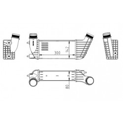 INTERCOOLER SZAKÉRTŐ 2.0HDI 07- 0384.J9