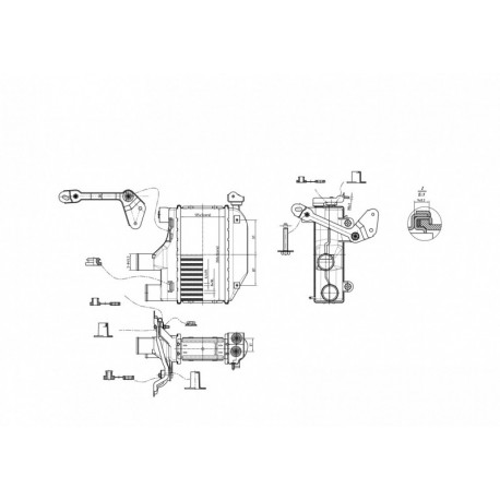 INTERCOOLER COROLLA 1.4 04-07 17940-33020