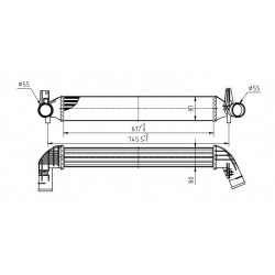 INTERCOOLER AUDI A1 2.0TDI 10- 6R0.145.805F
