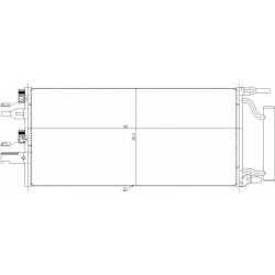 KLÍMABERENDEZÉS RADIÁTOR BMW 2 F45 14- 64509271206