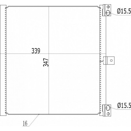 KLÍMABERENDEZÉS RADIÁTOR PORSCHE 911 12- 99157311102