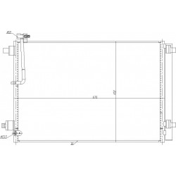 LÉGKONDICIONÁLÓ RADIÁTOR AUDI A8 10- 4H0260403F