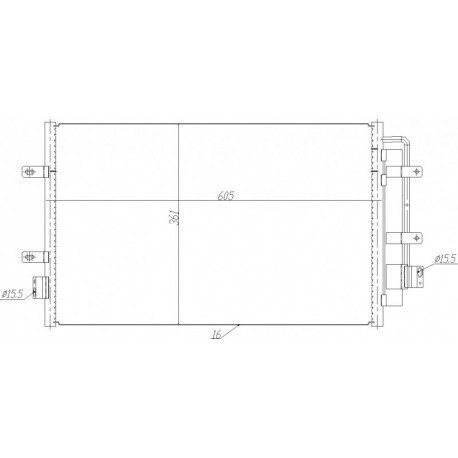 CLIMATE COOLER IVECO DAILY 12- 5801255825