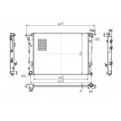 HYUNDAI IX35 HŰTŐ 09- 253102Y500