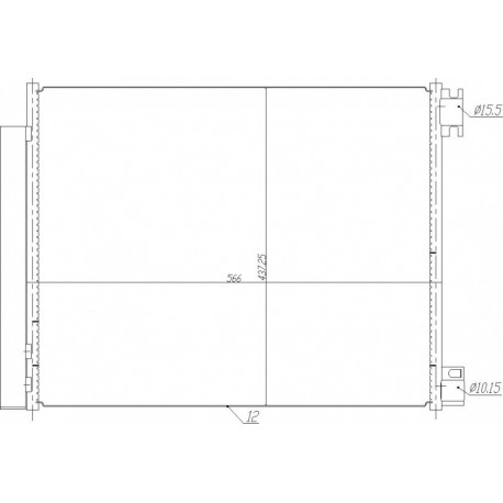 LÉGKONDICIONÁLÓ RADIÁTOR TALISMAN 1.6 TCE 150 921001829R