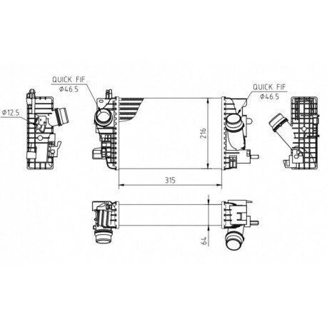 LÉGHŰTŐ MERIVA 1.4I 16V 10- 1302140