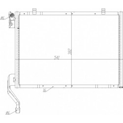 KLÍMASZABÁLYOZÓ RADIÁTOR FORD B-MAX 12- 1751975