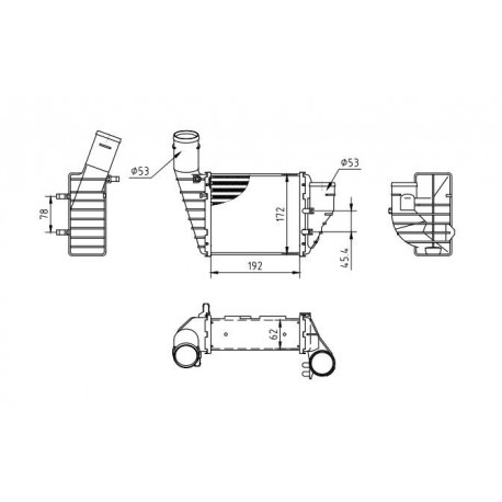 LÉGHŰTŐ PASSAT 2.5TDI 98-/P/ 059.145.806