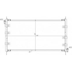 RADIÁTOR KLÍMABERENDEZÉSHEZ.BRAVO 1.6 16V 97-00 46428863