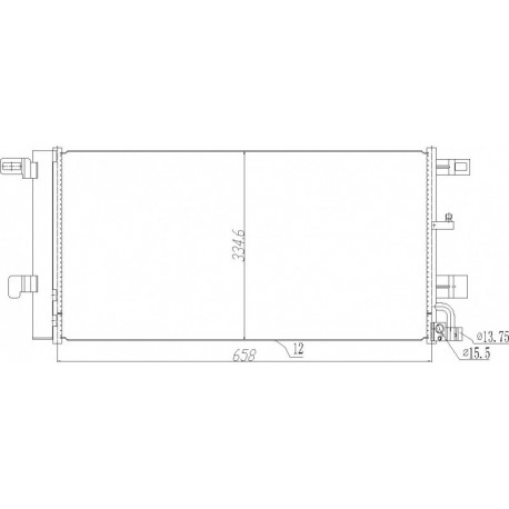 AUDI A4 15-KLÍMA RADIÁTOR 8W0816421C