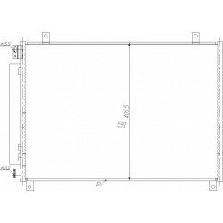 KLÍMABERENDEZÉS RADIÁTOR SUZUKI BALENO II 16- 276504A00D
