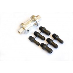 MOTO ÜZEMANYAGSZŰRŐ 6MM 8MM 10MM ADAPTEREKKEL