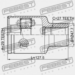 SSANG YONG ACTYON BELSŐ CSUKLÓ 06-09 4130031000