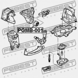 MOTORPÁRNA HÜVELY CITROEN BERLINGO 96-08-,C4 04-,C5 08-,XSARA 97-,XSARA PICASSO 99-,PEUGEOT PARTNER 96-,206 98-,307 01-,308