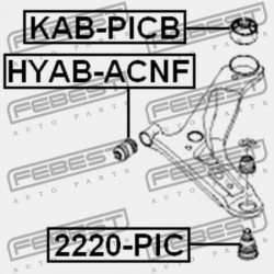 VEZÉRLŐKAR PERSELY KIA PICANTO 04-, HYUNDAI I10 08- /ELÖL ALUL/ 54500-07100