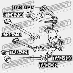 KORMÁNYCSUKLÓ PERSELY TOYOTA MARK2/CHASER/CRESTA 92-01 42305-30040