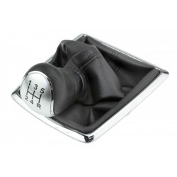 VÁLTÓGOMB + VÁLTÓGOMB FORD FOCUS II 2004-,FIESTA 2008-/5 FOKOZAT,MATT KRÓM,137MMX114MMX126MM/ GZB-FR-015