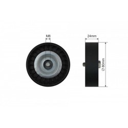 MULTIFRICTION SZÍJFESZÍTŐ SZÍJTÁRCSA SAAB 900 II, 9-5 2.0/2.3/2.3ALK 07.93-12.09 37-99