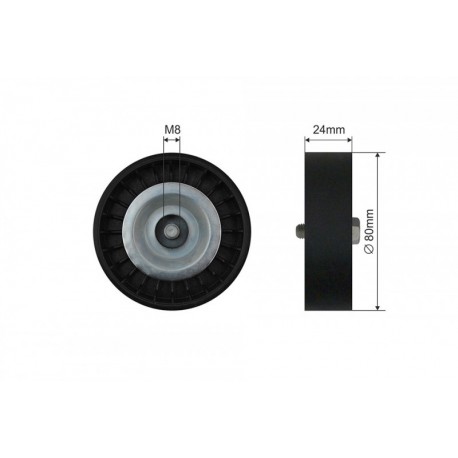 MULTIFRICTION SZÍJFESZÍTŐ SZÍJTÁRCSA SAAB 900 II, 9-5 2.0/2.3/2.3ALK 07.93-12.09 37-99