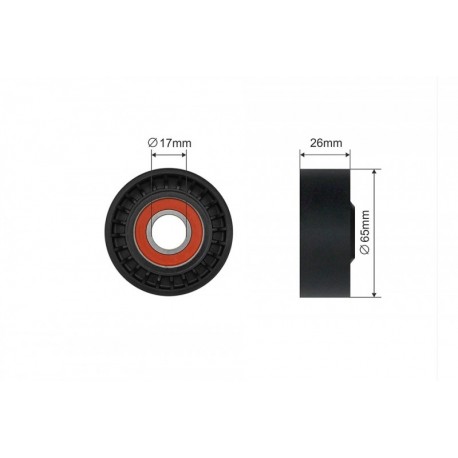 TÖBBSZÖRÖS SÚRLÓDÁSÚ ÉKSZÍJTÁRCSA MERCEDES VITO (W447) 2.1 500340