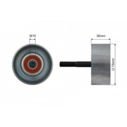 MULTIFRICTION SZÍJ SZÍJTÁRCSA NISSAN MURANO 3.5, TEANA 2.5-3.5 07-14 500464