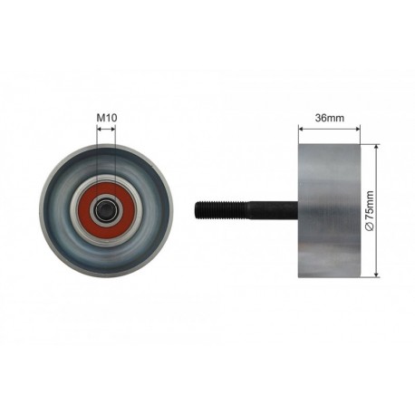 MULTIFRICTION SZÍJ SZÍJTÁRCSA NISSAN MURANO 3.5, TEANA 2.5-3.5 07-14 500464