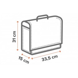 PRAKTIKUS CSOMAGTARTÓ SZERVEZŐ MÉRET XL CSOMAGTARTÓ SZERVEZŐ MÉRET XL XL PRAKTIKER 20101