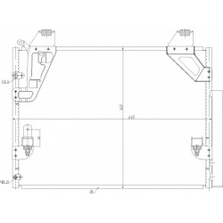 TOYOTA HILUX VII KLÍMA HŰTŐ 05- 88460-0K050